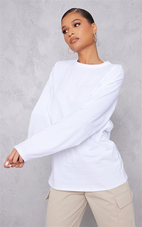 White Oversized cotton T